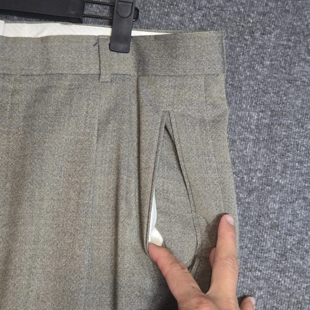 Hugo Boss Einstein Beta 42L Suit‎ 100% Virgin Wool Beige 3 Button Blazer Pants